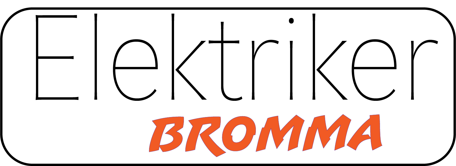 elektriker bromma logga